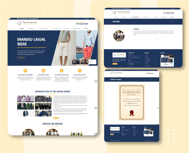 vastrainternational.com - Website Redesign - Wordpress - 10 page
